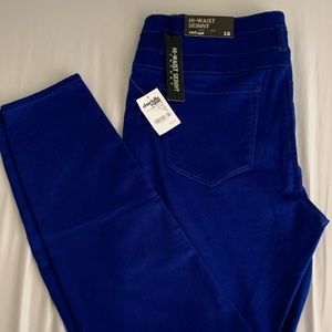 Charlotte Russe Refuge Hi-Waist Skinny Jeans